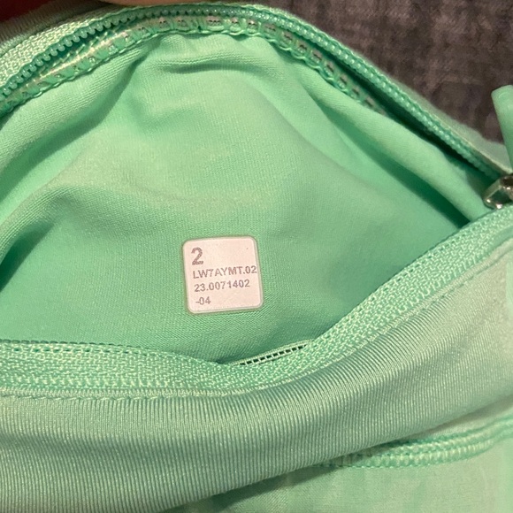 Lululemon lime green speed up shorts 2” - Picture 4 of 6